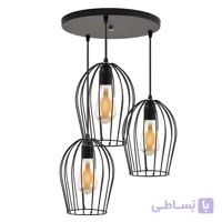 لوستر طرح قفسی SINAN کد AZ-3-DLT673