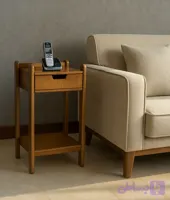 میز تلفن مـَه چوب