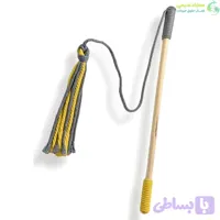 اسباب بازی گربه مدل چوب ماهی گیری کنفی