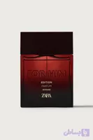 ادکلن اورجینال برند Zara مدل for him red edition parfum intense