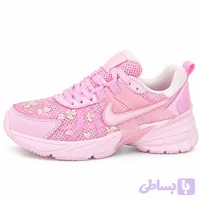 کفش نایک V2K صورتی گل‌دار | Nike V2K Pink Floral