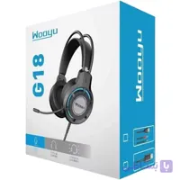 هدست سیم دار RGB گیمینگ WOOYU مدل G18