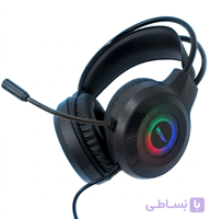 هدست سیم دار RGB گیمینگ Mengzu مدل G21