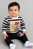 بلوز شلوار بچگانه اسپرت هاپو جنس پنبه لاکرا