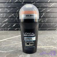 مام رول ضد تعریق مردانه لورآل 5 در 1 Carbon Protect