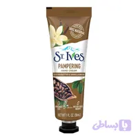کرم دست کره کاکائو و وانیل سینت ایوز St.ives Hand Cream Cocoa Butter & Vanilla Bean 30Ml