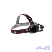 چراغ قوه پیشانی هدلایت شارژی دو لامپ Uv (فرابنفش،یووی) سیتیکام CT_ MC7602