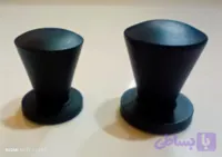 دستگیره تک پیچ مخروطی مشکی