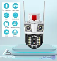 دوربین مینی اسپیددام سیمکارتی 8 مگاپیکسل 3 لنز Virtual قابل تنظیم