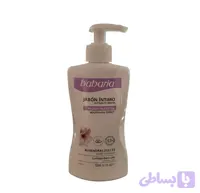 ژل بهداشتی بانوان باباریا حاوی عصاره بادام شیرین (مغذی و ملایم) حجم ۳۰۰ میل