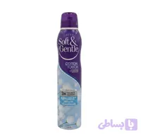 ​اسپری ضد تعریق سافت اند جنتل رایحه گل پنبه (Cotton Touch)