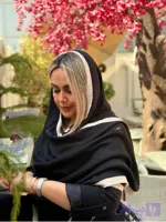 شال موهر لبه دار