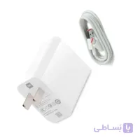 شارژر دیواری اصلی سرکارتنی ۴۵ وات MDY-17-EE شیائومی به همراه کابل اصلی ۴ آمپری