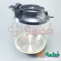 شیشه و المنت چای ساز فلر ts070 ، میگل 070 به همراه رینگ بالا مشکی