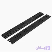 ریل سه‌تیکه ساده مشکی 40 سانت AUX