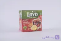 دمنوش لیمو با عسل و زنجبیل لوید 20 عددی JUICY LEMON LOYD