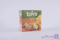 دمنوش توت فرنگی با وانیل لوید 20 عددی STRAWBERRY & VANILLA LOYD