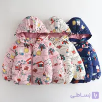کاپشن اسپرت برند TBB طرح خرگوش و خورشید