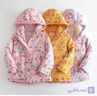 کاپشن دخترانه روسی طرح یونیکورن