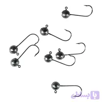 قلاب جیگ هد دست ساز 10 گرم با قلاب یوولا کره ای سایز 3/0 کد 2500