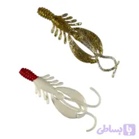 طعمه ژله‌ای میگو ماهیگیری افه مدل EF&FE HG15 طول 6 سانتی‌متر