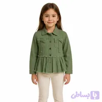 کت تک کتان چیندار و ریشدار سایز 85/90/95/100 کد 142 | فروشگاه ابریشم کیدز | abrishamkids