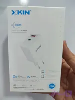 شارژر دیواری ایکس کین مدل X KIN XK-HC85 به همراه کابل XKIN سفید