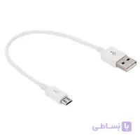 کابل شارژ microUSB کوتاه به طول 23 الی 30 سانتی متر