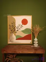 تابلو نقاشی مدرن دریا برجسته ابعاد ۶۰ در ۱۲۰ تمام کار دست
