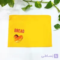 کیسه نگهداری نان پارچه ای سه لایه زیپ دار طرح پسر نانوا (مخصوص یخچال و فریزر)