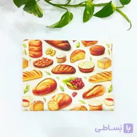 کیسه نان زیپ دار پارچه ای ۳ لایه فلامنت (مخصوص یخچال و فریزر)