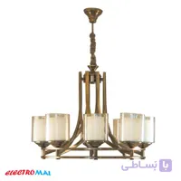 لوستر لهستانی مدل دورینگ 6 شعله