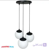 لوستر آویز مدل سه حباب