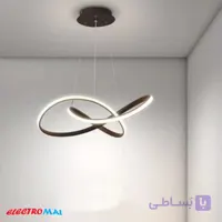 لوستر مدرن SMD مدل کلاه شاپو