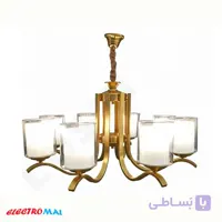 لوستر لهستانی مدل عصابلند هشت شعله