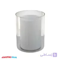 حباب دو گلس بی رنگ
