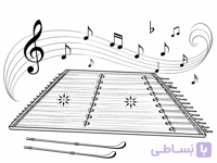 نت سنتور آهنگ موج کیوان ساکت