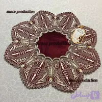 رومیزی سه تیکه سانکو مدل پروانه