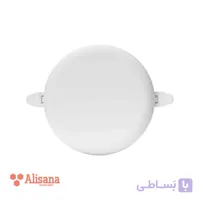 چراغ پنلی توکار فریملس گرد 36 وات بلوط مدل BL-1400 مهتابی همراه درایور