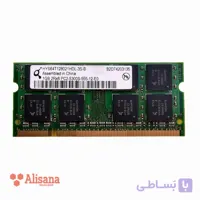 رم لپ تاپ کیو موندا مدل HYS64T128021HDL-3S-B ظرفیت 1 گیگابایت PC2 5300 CL5