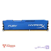 رم کامپیوتر کینگستون مدل FURY HYPERX HX318C10F4 ظرفیت 4 گیگابایت DDR3 1600MHz CL10