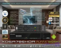 گیرنده ایکسکروزر مدل 785 آوانت فورکی اندرویدی با دانگل بلوتوث و وای فای (اصل) (پک پلمپ وکیوم کارخانه ) قطعات اصلی بدون تعویض شدگی