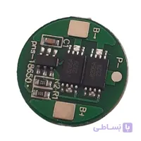 ماژول محافظ شارژ دشارژ باتری لیتیومی 1 سل 5 آمپر
