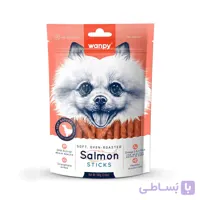 تشویقی ونپی سگ 100 گرمی طعم سالمون (wanpy treats salmon 100g)