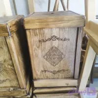 سطل زباله چوبی (کد VF6TT)