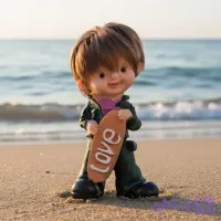 مجسمه پسر دکوری کد 1211