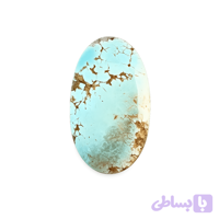 فیروزه اصل نیشابور سبزآبی | نگین طبیعی شجر دار با شناسنامه اصالت دو زبانه