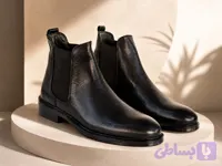 بوت مردانه چرم طبیعی چنپا مدل پولو