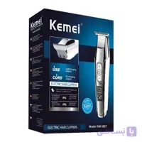 ماشین اصلاح موی سر و صورت کیمی مدلKM-5027   همراه آداپتور اصلی