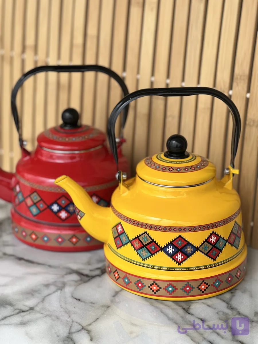 کتری لعابی سنتی ۱/۷ میل